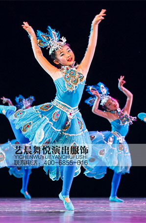 第八屆小荷風采《五彩夢》演出服表演服春天幼兒園舞蹈服